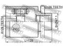 Шрус внутренний левый 29x47.1x26 VOLKSWAGEN TRANSP TLH