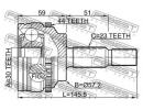 Шрус наружный 30x57.2x23 RENAULT CLIO III 2005-201 A44