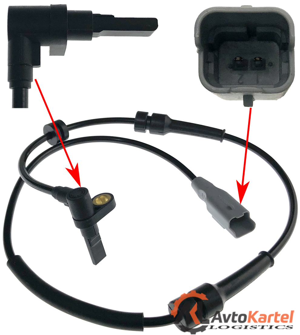 Датчик ABS передний левый CITROEN C8, FIAT Ulysse