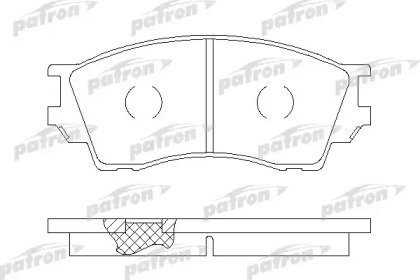 Колодки тормозные дисковые передние MAZDA: XEDOS 9 025