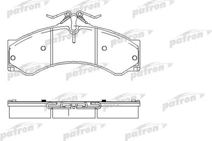 Колодки тормозные дисковые передние или задние MER 043