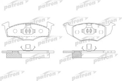 Колодки тормозные дисковые передние SEAT: AROSA 97 101