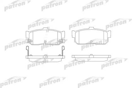 Колодки тормозные дисковые задние INFINITI: G20 90 104