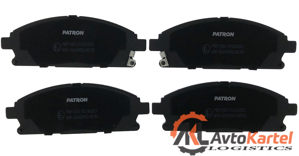 Колодки передние INFINITI QX4,  NISSAN Bassara, Caravan, Cima, Elgrand, Pathfinder, Serena, X-Trail