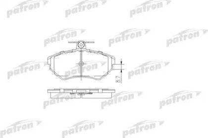 Колодки тормозные дисковые передние SEAT: AROSA 00 312