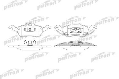 Колодки тормозные дисковые передние FORD: FOCUS 98 318