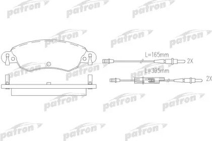 Колодки тормозные дисковые передние CITROEN: C5 01 410