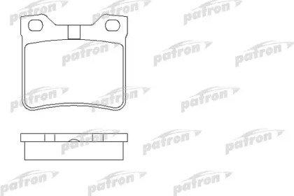 Колодки тормозные дисковые задние PEUGEOT: 406 95- 415