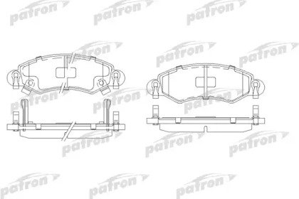 Колодки тормозные дисковые передние OPEL: AGILA 07 423