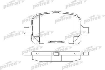 Колодки тормозные дисковые передние LEXUS: ES 91-9 437