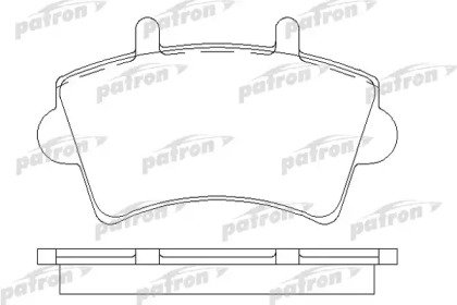 Колодки тормозные дисковые передние NISSAN: INTERS 452