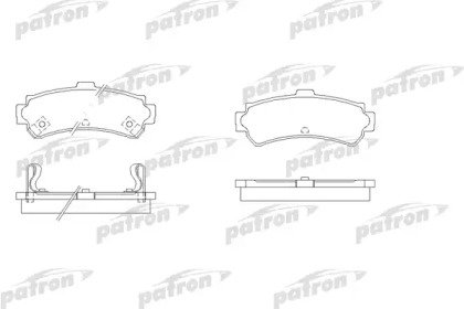 Колодки тормозные дисковые задние NISSAN: ALMERA I 454