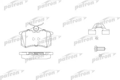 Колодки тормозные дисковые задние FORD: GALAXY 95- 481