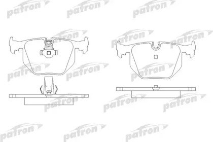 Колодки тормозные дисковые задние BMW: 725-735 94- 483