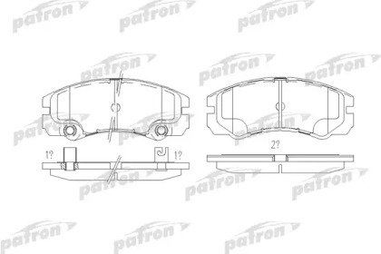 Колодки тормозные дисковые передние OPEL: FRONTERA 511