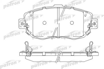 Колодки тормозные дисковые передние LEXUS: GS 05-, 564