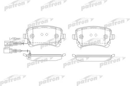 Колодки тормозные дисковые задние VW: MULTIVAN V 0 644