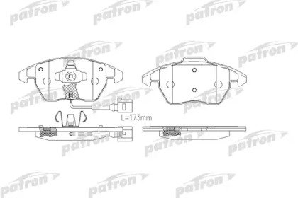 Колодки тормозные дисковые передние CITROEN: C4 04 728