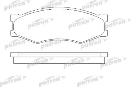 Колодки тормозные дисковые передние INFINITI: M30  340