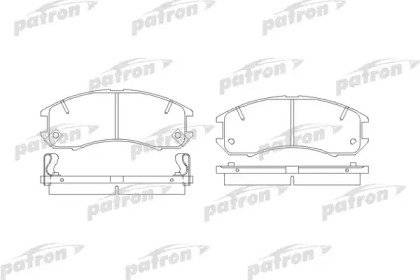 Колодки тормозные дисковые передние FORD USA: PROB 576