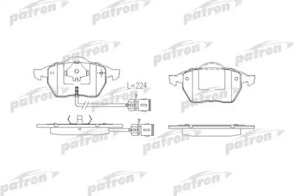 Колодки тормозные дисковые передние AUDI: 100 90-9 590