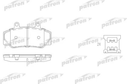 Колодки тормозные дисковые передние VOLVO: 740 84- 628