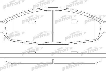 Колодки тормозные дисковые передние CHRYSLER: Paci 000