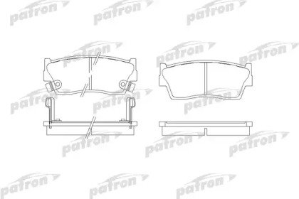 Колодки тормозные дисковые передние SUZUKI: X-90 9 712