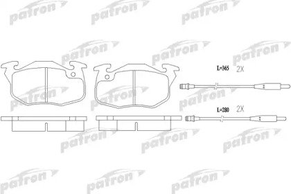 Колодки тормозные дисковые передние CITROEN: AX 87 719