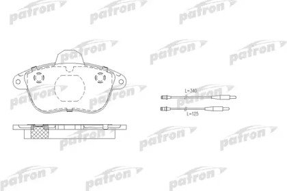 Колодки тормозные дисковые передние CITROEN: XM 89 742