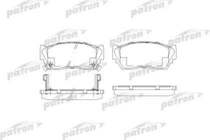 Колодки тормозные дисковые передние NISSAN: 100 NX 763