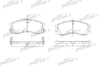 Колодки тормозные дисковые передние SUBARU: IMPREZ 789