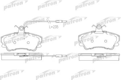 Колодки тормозные дисковые передние RENAULT: ESPAC 880