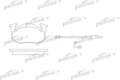 Колодки тормозные дисковые передние RENAULT: 5 72- 881