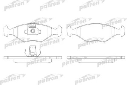 Колодки тормозные дисковые передние FIAT: PALIO 98 896