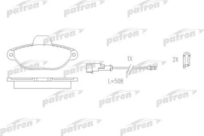 Колодки тормозные дисковые передние FIAT: CINQUECE 925