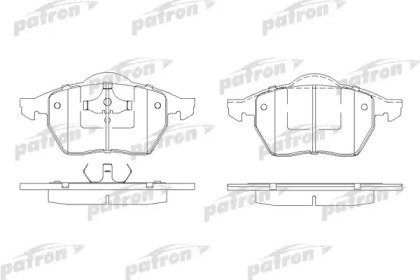 Колодки тормозные дисковые передние AUDI: A4 95-00 969