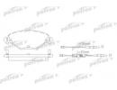 Колодки тормозные дисковые передние CITROEN: C5 01 411