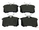 Колодки тормозные дисковые задние AUDI A4 95-01, PEUGEOT 405 87-96, RENAULT GRAND SCENIC 05-, SEAT