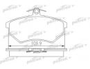 Колодки тормозные дисковые передние SEAT: CORDOBA  774