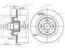 Диск тормозной задний c подшипником и кольцом ABS  010