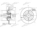 Диск тормозной задний c подшипником и кольцом ABS  016