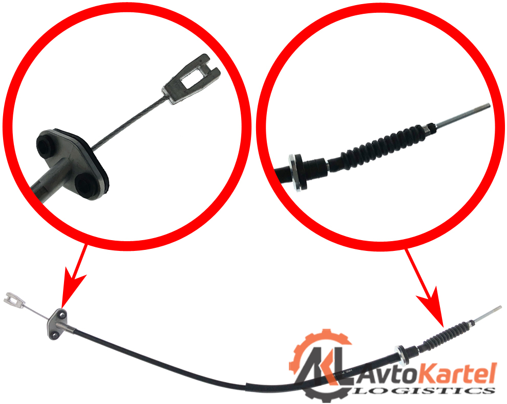 Трос сцепления DAEWOO Matiz 0.8-1.0 с 1998 года