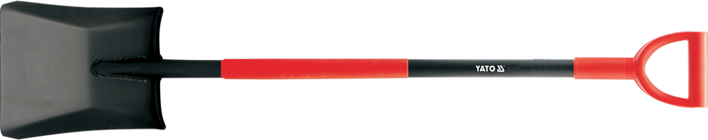 Лопата совковая, с черенком и ручкой, 120 см