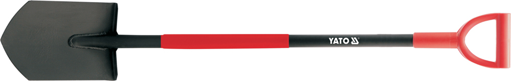 Лопата штыковая, с черенком и ручкой, 120 см