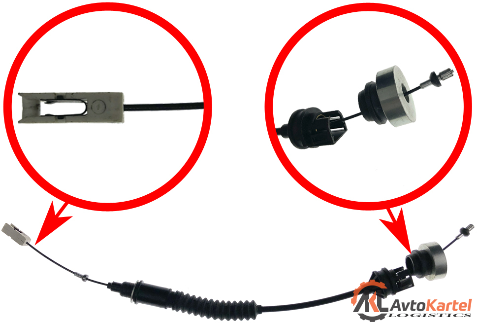 Трос управление сцеплением PEUGEOT 806, FIAT Ulysse, CITROEN УЦЕНКА