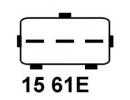 Генератор 14V 90A, BMW: E46. E39 2.0-2.8, 95- 6IR