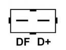 Генератор 14V 120A, FORD:  SEAT:  VOLVO:  VW: 1 0IR