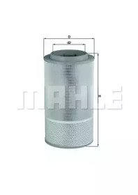 Фильтр воздушный для грузовых авто _ERF: ECT 10.35 024