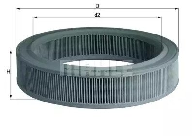 Фильтр воздушный SEAT: AROSA 97-04, CORDOBA 93-99, 568